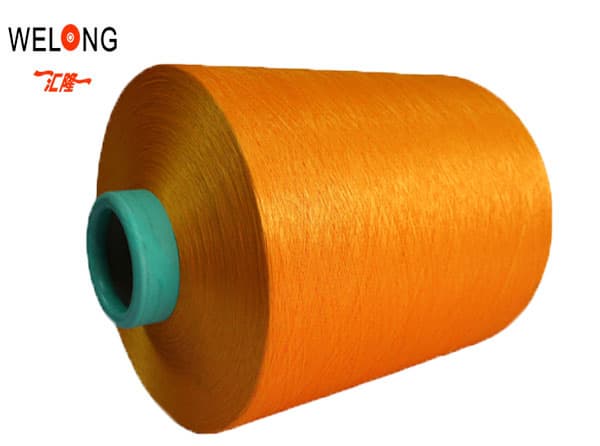 colored polyester textured yarn for curtain